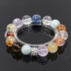[Neon Sweetheart] High-quality natural aquamarine crystal bracelet for women, red gum flower tea crystal fashion bracelet trend - Image 4