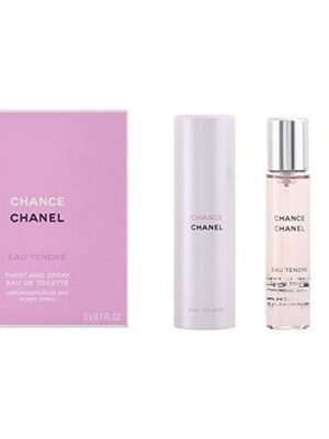 Chanel Chance Eau Tendre Twist and Spray (3 x 0.7 oz) Eau de Toilette Spray