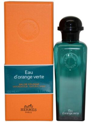 Hermes Eau d'Orange Verte  3.3 oz Eau De Cologne Vaporisateur Refillable Spray, UNISEX