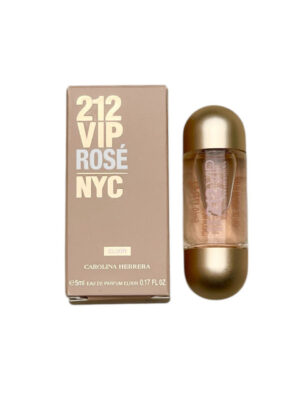 212 VIP Rose Elixir 5 Ml Eau De Parfum Elixir Mini For Women