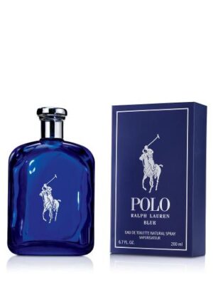 Polo Blue 6.7 oz Eau de Toilette Cologne Spray (Jumbo Size)