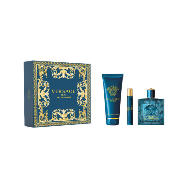 Eros 3 Piece Eau De Toilette 100ml
