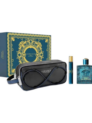 Eros 3 Piece Eau De Parfum 100ml