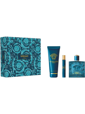 Eros 3 Piece Eau De Parfum 100ml