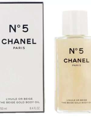 N°5 The Beige Gold Body Oil by CHANEL 8.4 oz  Body Oil Limited Edition