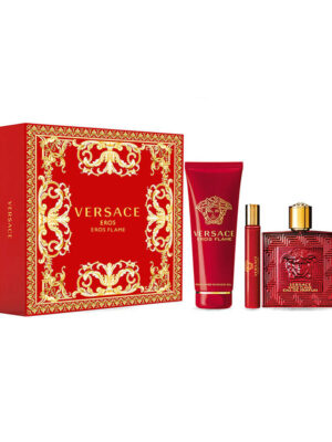 Eros Flame 3 Piece Eau de Parfum 100ml