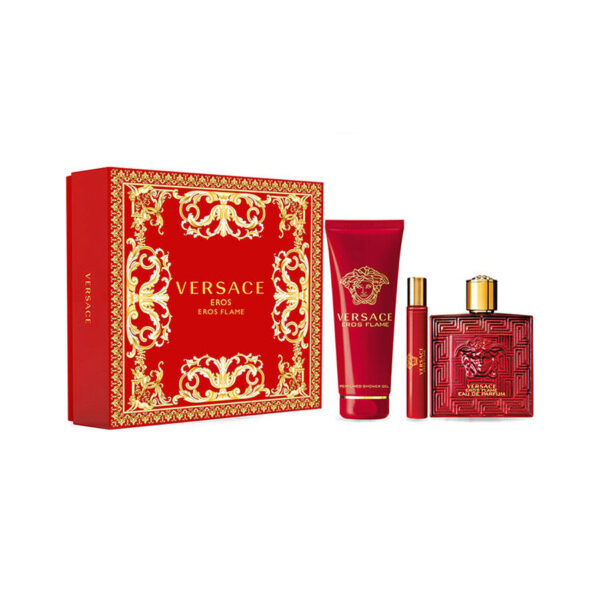 Eros Flame 3 Piece Eau de Parfum 100ml