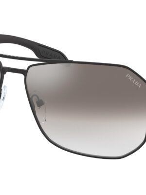 Prada Sport PS51VS Aviator Sunglasses in Matte Black