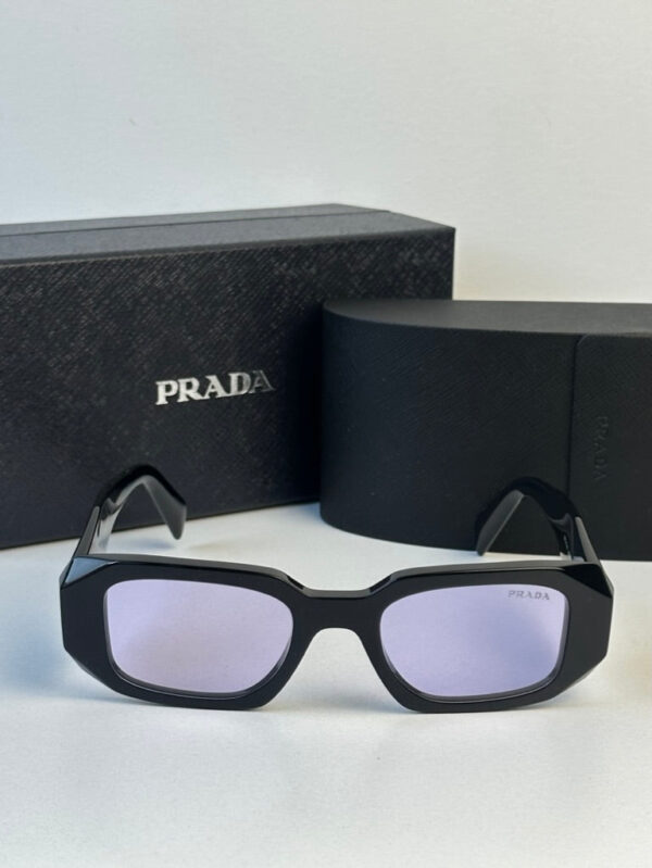 Prada PR17WS Sunglasses in Black Violet - Image 3
