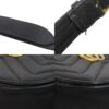 Gucci Gg Marmont Black Leather Fanny Pack (Pre-Owned) - Image 9