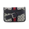 Gucci Beige Blue Gg Supreme Fanny Pack (Pre-Owned) - Image 2