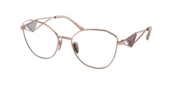 Prada PR52ZV Frames in Rose Gold Red