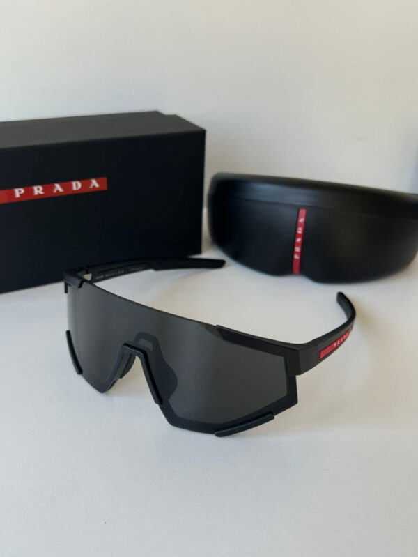 Prada Sport PS04WS Sunglasses in Black - Image 4