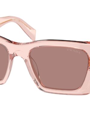 Prada PR08YS Cat Eye Sunglasses in Transparent Peach