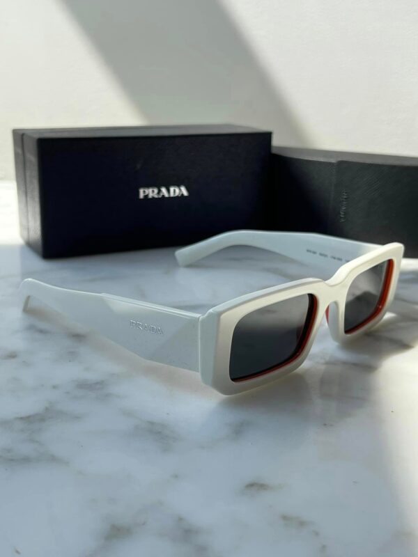 Prada PR06YS Sunglasses in White - Image 2