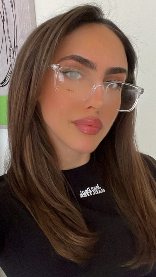 Prada PR14WVF Frames in Clear - Image 2