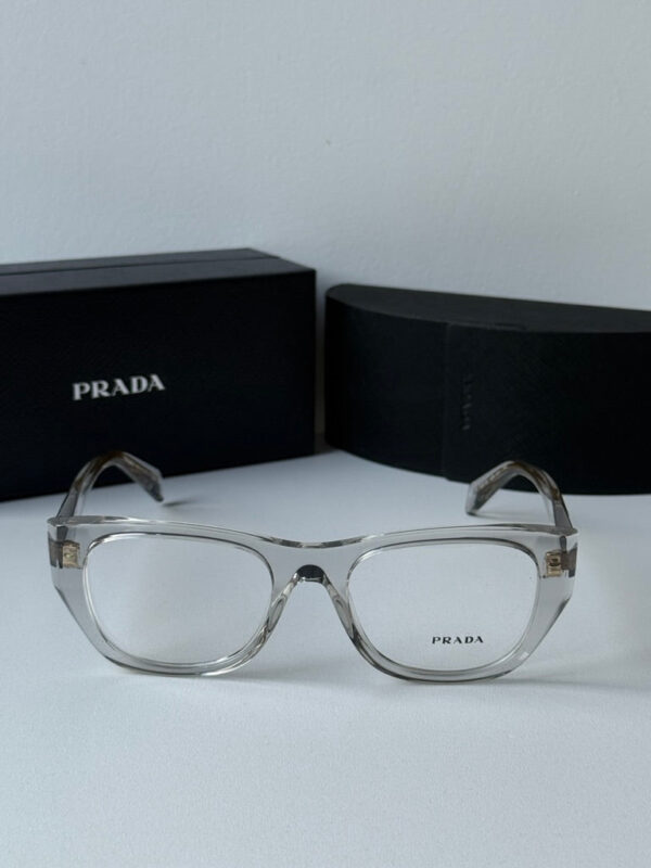 Prada PR A18V Frames in Transparent Clear - Image 5