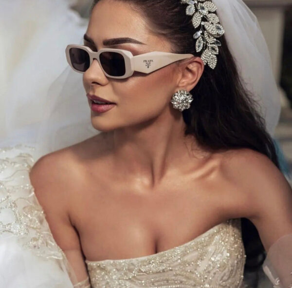Prada PR17WS Sunglasses in Powder - Image 2