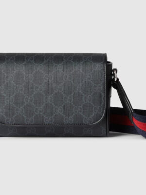 GUCCI SUPER MINI SIDE BAG - BLACK