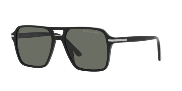 Prada PR20YS Sunglasses in Black Polarized