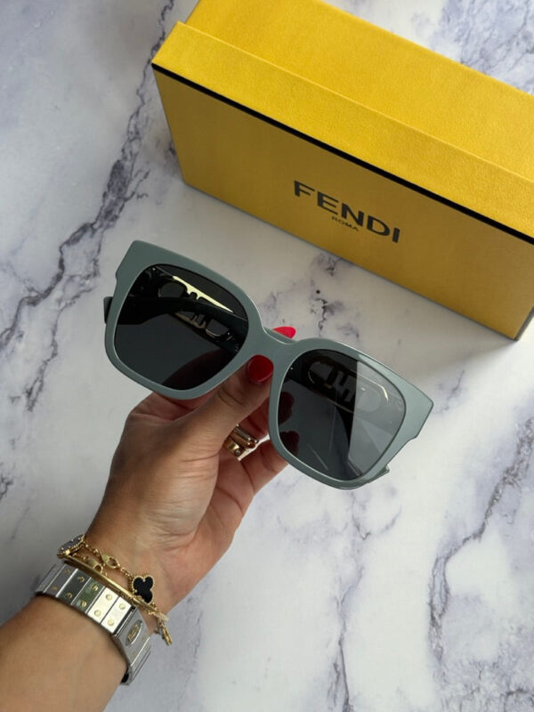 Fendi FE40063I Grey Sunglasses - Image 2