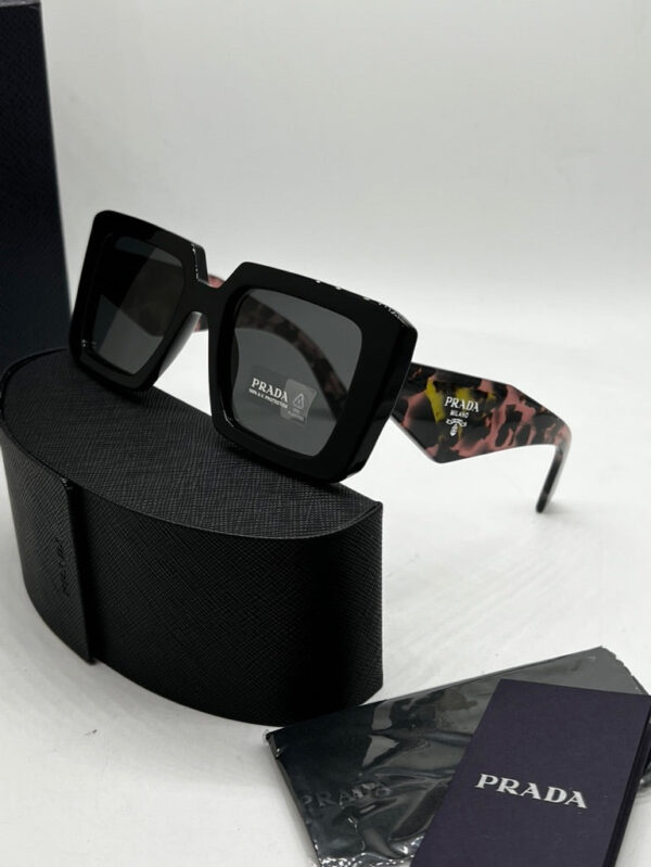 Prada PR23YS Sunglasses in Black - Image 3