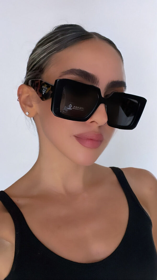 Prada PR23YS Sunglasses in Black - Image 2