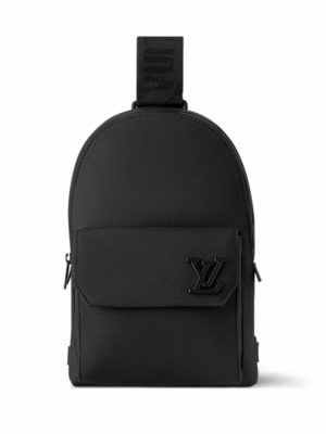 LOUIS VUITTON PILOT SLINGBAG AEROGRAM MEN - BLACK