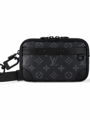 LOUIS VUITTON ALPHA WEARABLE WALLET MEN - BLACK/GREY