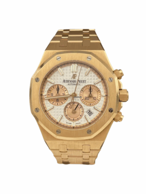 AUDEMARS PIGUET ROYAL OAK 41 WHITE CHRONOGRAPH