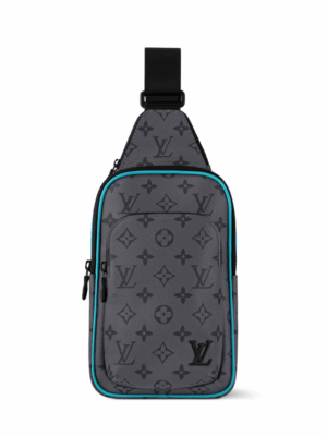 LOUIS VUITTON AVENUE SLINGBAG DAMIER MENS - GRAPHITE/BLUE