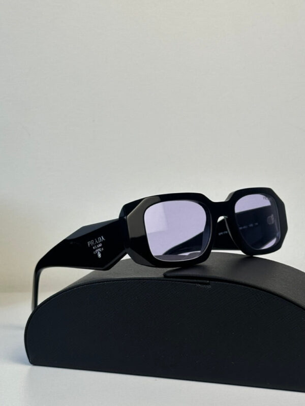 Prada PR17WS Sunglasses in Black Violet - Image 2