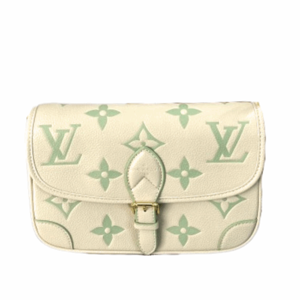 LOUIS VUITTON DIANE PURSE - WHITE/GREEN