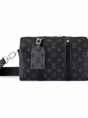 LOUIS VUITTON CITY KEEPALL BAG MEN - BLACK/GREY
