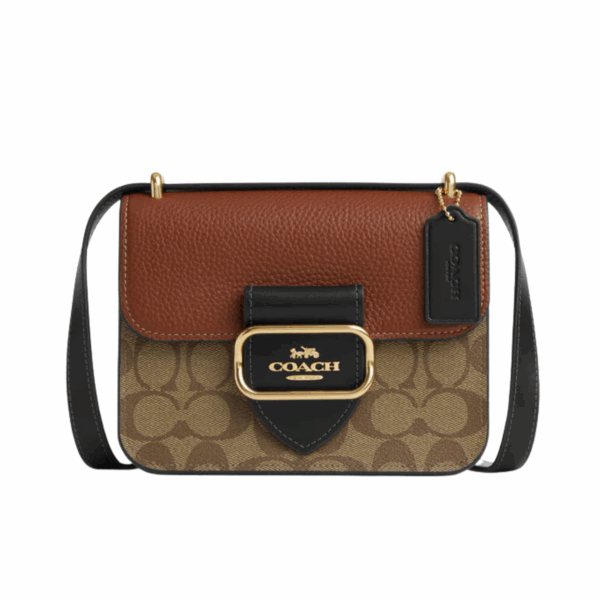 COACH MORGAN SQUARE COLORBLOCK CROSSBODY BAG