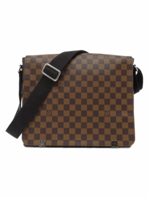 LOUIS VUITTON DAMIER DISTRICT BAG MENS - BROWN