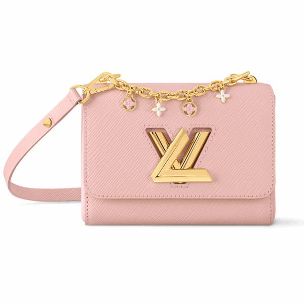 LOUIS VUITTON TWIST PM EPI BAG - PINK