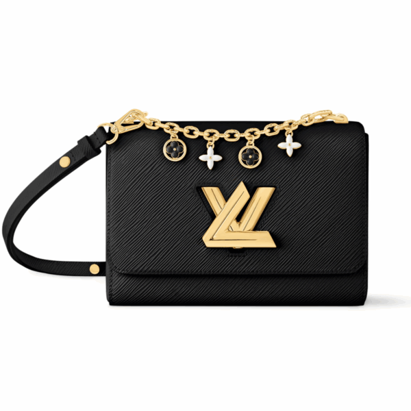 LOUIS VUITTON TWIST PM EPI BAG - BLACK