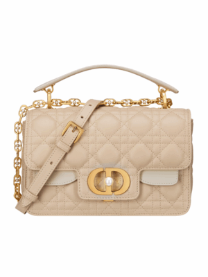 DIOR JOLIE TOP HANDLE BAG - IVORY