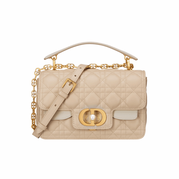 DIOR JOLIE TOP HANDLE BAG - IVORY
