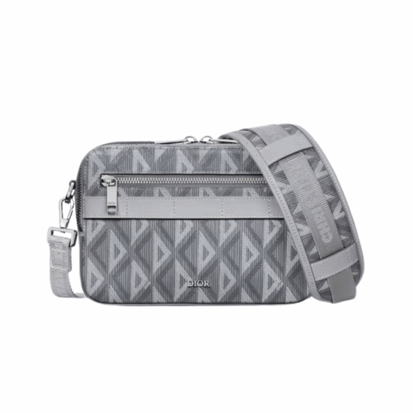 DIOR CD HAND MONOGRAM MINI BAG - GREY