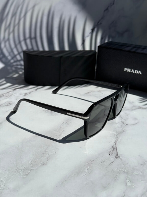 Prada PR20YS Sunglasses in Black Polarized - Image 4