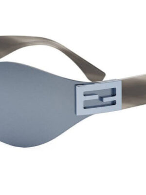 Fendi Baguette FE40159U Rimless Sunglasses in Blue