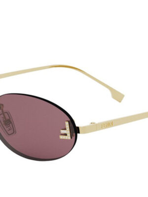 Fendi First FE4075US Rimless Sunglasses in Violet
