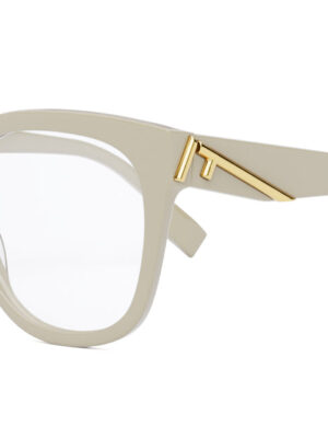 Fendi FE50064F Oversized Frames in Ivory