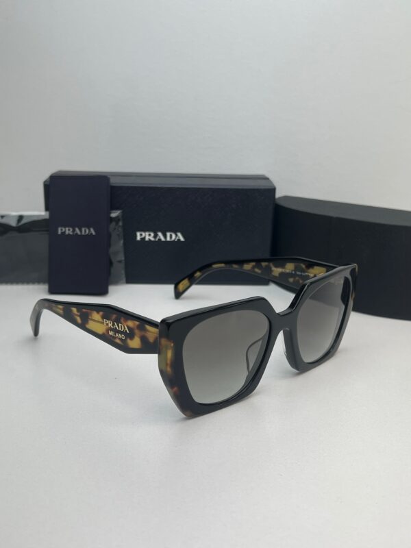 Prada PR15WSF Sunglasses in Black Havana - Image 4