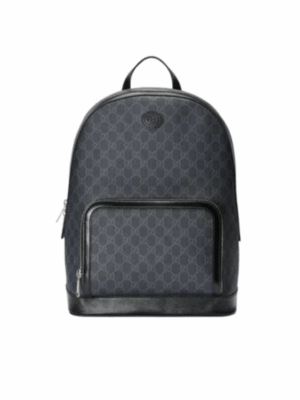 GUCCI GG SUPREME BACKPACK MEN - BLACK