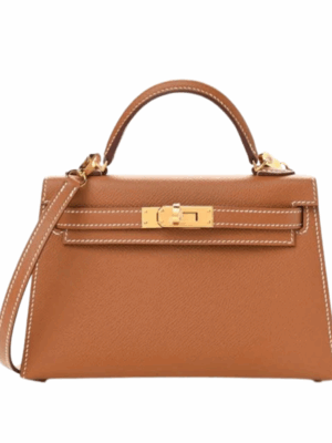 HERMES KELLY II SELLIER BAG - BROWN