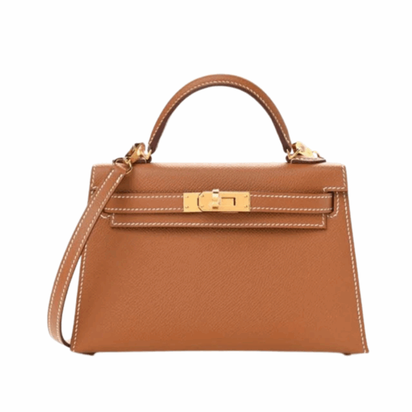 HERMES KELLY II SELLIER BAG - BROWN