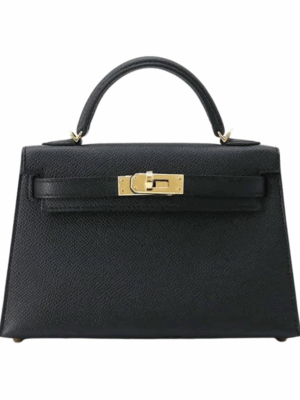 HERMES KELLY II SELLIER BAG - BLACK